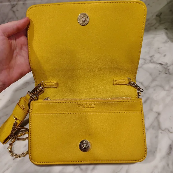 Bebe Nayeli Perforated Logo Crossbody Bag - Picture 3 of 6